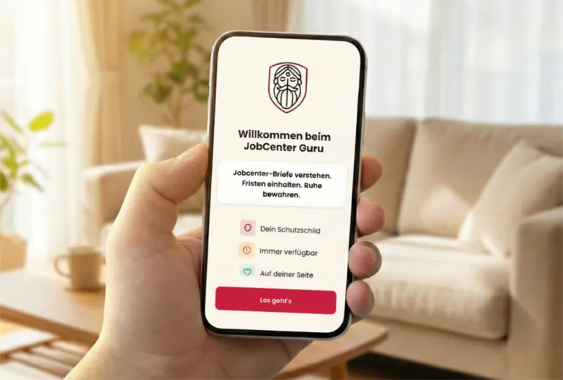 JobCenter Guru App Funktionsübersicht