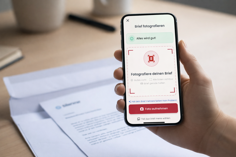 KI schreibt Antwortbrief ans Jobcenter